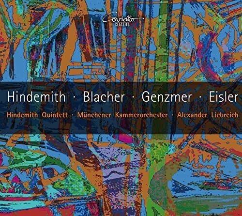 CD диск Blacher / Eisler / Genzmer / Hindemith / Liebreich: Blacher, Eisler, Genzmer & Hindemith: Works for Winds
CD диск Blacher / Eisler / Genzmer / Hindemith / Liebreich: Blacher, Eisler, Genzmer & Hindemith: Works for Winds