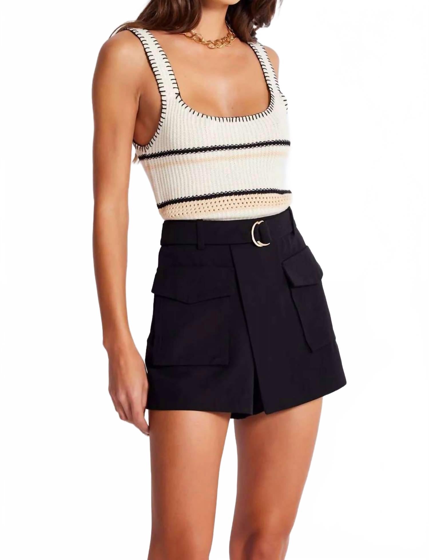 Мелроуз юбка-шорты черная Bishop + young
Мелроуз юбка-шорты черная Bishop + young