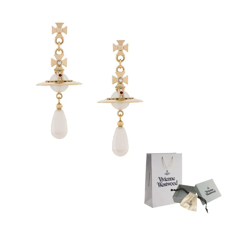 Искусственная жемчужная подвеска Drop Earrings Vivienne Westwood
Искусственная жемчужная подвеска Drop Earrings Vivienne Westwood