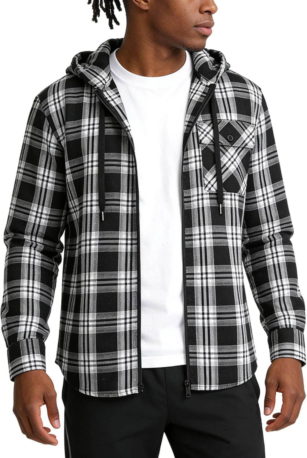 Мужская хлопковая льняная толстовка ZITY с капюшоном и длинным рукавом
Мужская хлопковая льняная толстовка ZITY с капюшоном и длинным рукавом