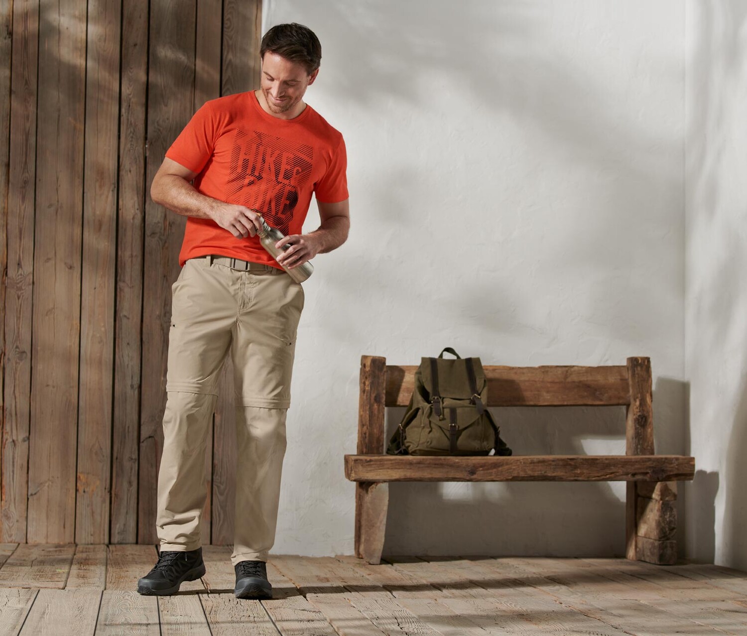 Функциональные брюки 2 в 1 Tchibo, бежевый
Функциональные брюки 2 в 1 Tchibo, бежевый