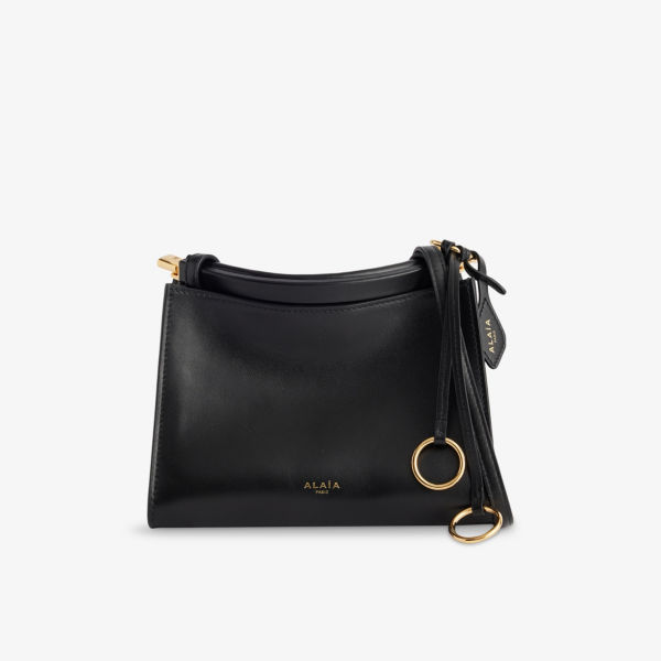 Сумка кожаная Alaia Le Click, черный 
Сумка кожаная Alaia Le Click, черный
