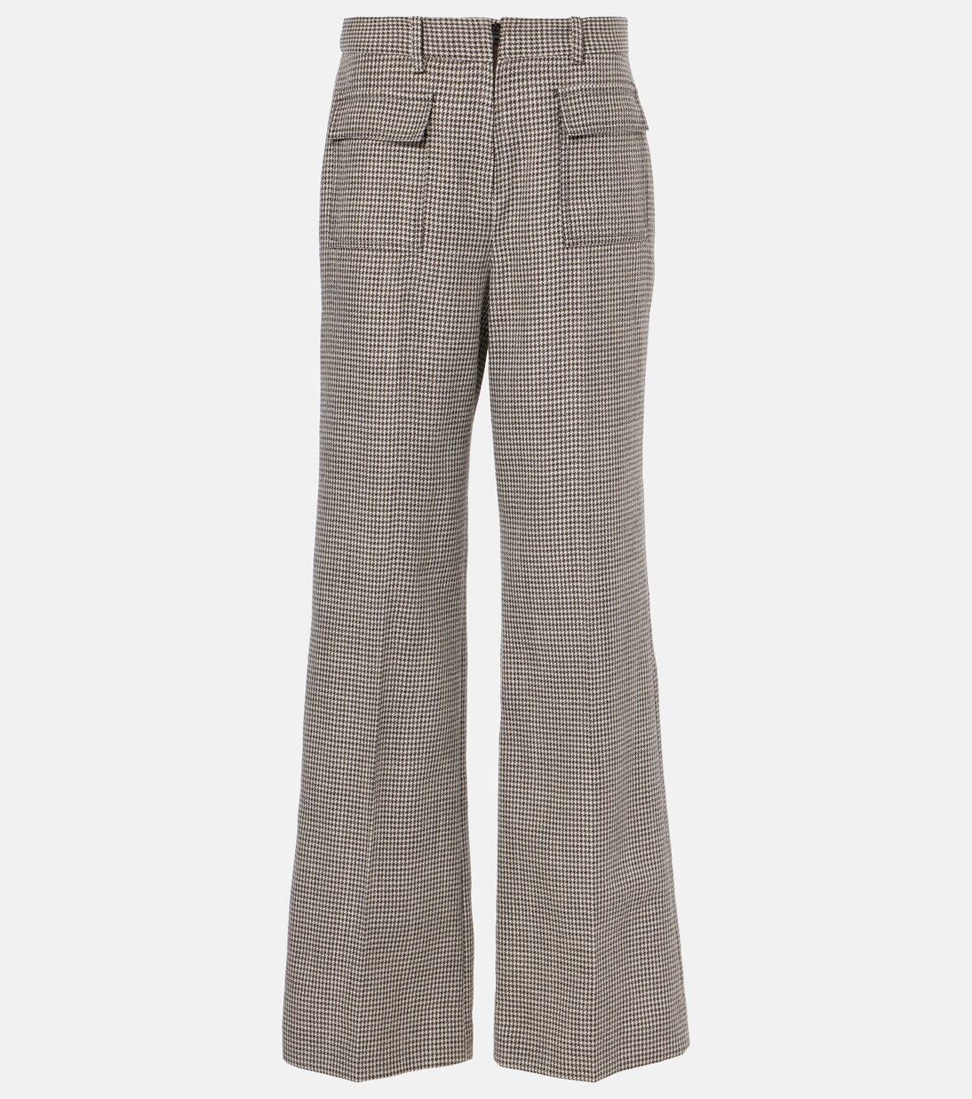 Расклешенные брюки из шерстяной смеси Mouline Laumiere Joseph, цвет ivory/arabica
Расклешенные брюки из шерстяной смеси Mouline Laumiere Joseph, цвет ivory/arabica