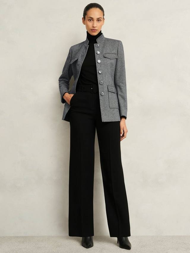 Роскошное пальто из шерсти хэтти в елочку Hobbs, черный/белый
Роскошное пальто из шерсти хэтти в елочку Hobbs, черный/белый