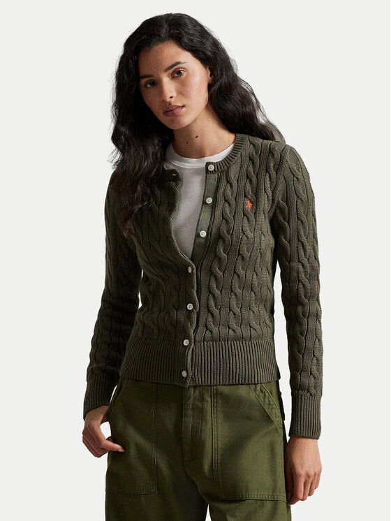 Кардиган slim fit 211971868500 Polo Ralph Lauren, зеленый
Кардиган slim fit 211971868500 Polo Ralph Lauren, зеленый