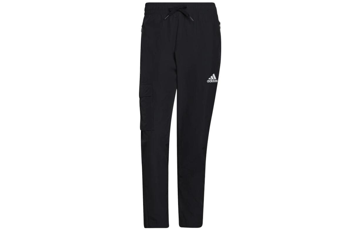 Adidas Мужские трикотажные спортивные штаны, Черный
Adidas Мужские трикотажные спортивные штаны, Черный