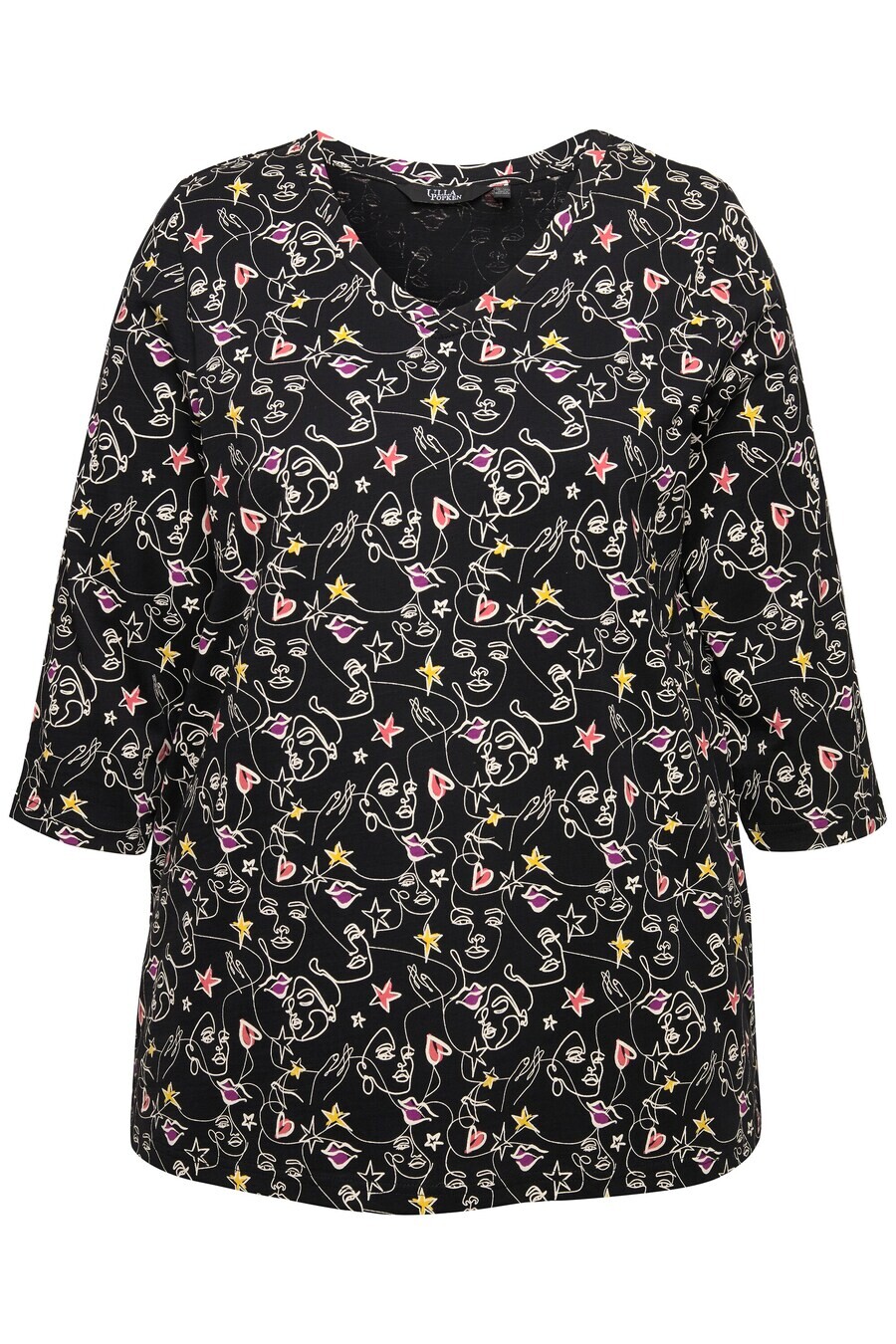 Топ Ulla Popken Shirt, черный
Топ Ulla Popken Shirt, черный