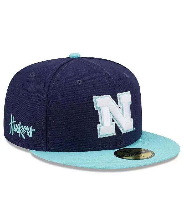Мужская темно-синяя, светло-голубая шапка Nebraska Huskers 59FIFTY Fitted Hat New Era
Мужская темно-синяя, светло-голубая шапка Nebraska Huskers 59FIFTY Fitted Hat New Era