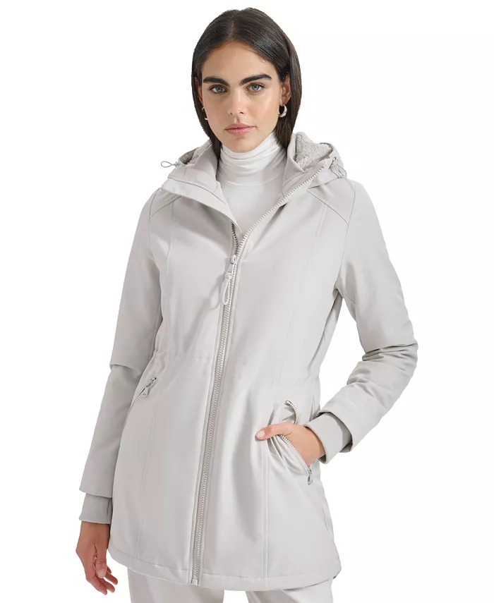 Женский анорак с капюшоном и подкладкой из искусственного меха, P/XXS-XXL Calvin Klein 
Женский анорак с капюшоном и подкладкой из искусственного меха, P/XXS-XXL Calvin Klein