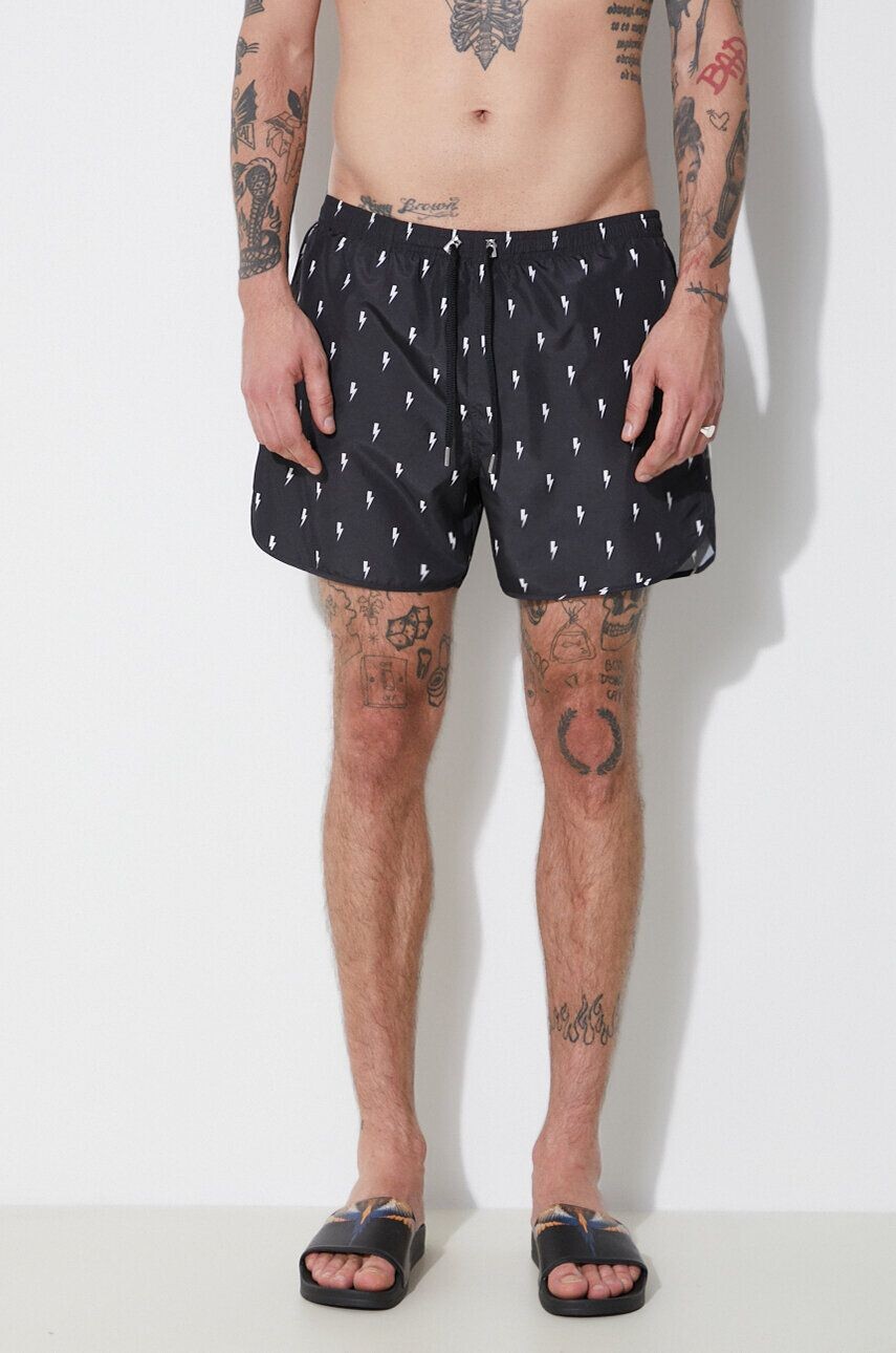 Шорты для плавания All-Over Micro Bolts Neil Barrett, черный
Шорты для плавания All-Over Micro Bolts Neil Barrett, черный