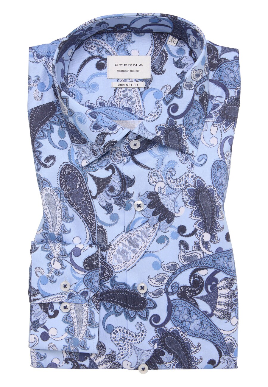 Рубашка делового кроя Comfort fit ETERNA, синий
Рубашка делового кроя Comfort fit ETERNA, синий