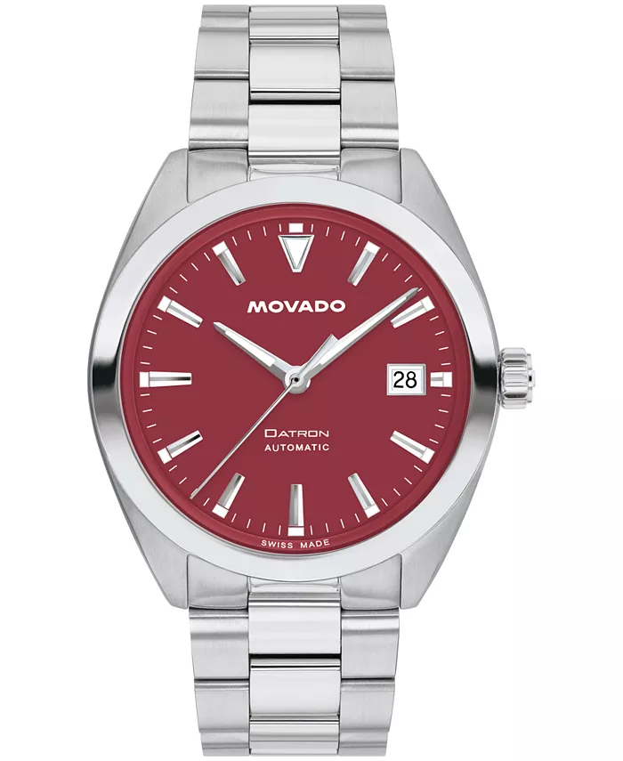 Мужские часы Datron Swiss Automatic, стальной корпус 40 мм Movado
Мужские часы Datron Swiss Automatic, стальной корпус 40 мм Movado