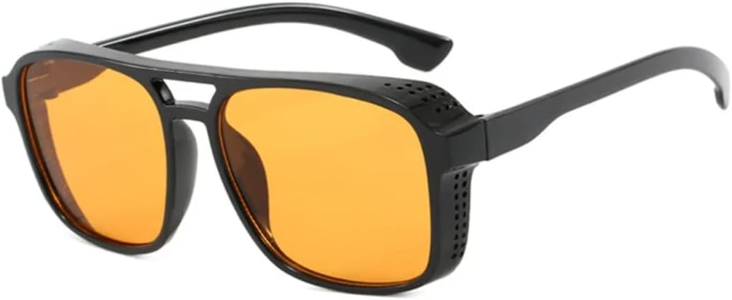 Солнцезащитные очки для мужчин и женщин - защита UV400 - двойные перемычки, градиентные линзы, большая оправа, подходят для занятий спортом на открытом воздухе и вождения DSVIGF, Black-orange
Солнцезащитные очки для мужчин и женщин - защита UV400 - двойные перемычки, градиентные линзы, большая оправа, подходят для занятий спортом на открытом воздухе и вождения DSVIGF, Black-orange