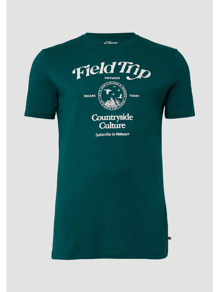 Футболка s.Oliver, зеленый
Футболка s.Oliver, зеленый
