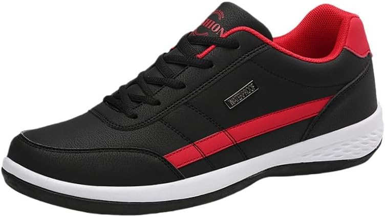 Мужские легкие спортивные кроссовки для активного отдыха больших размеров- удобный, простой дизайн, низкий каблук, подходят для повседневной носки Clolinde, черный/красный
Мужские легкие спортивные кроссовки для активного отдыха больших размеров- удобный, простой дизайн, низкий каблук, подходят для повседневной носки Clolinde, черный/красный