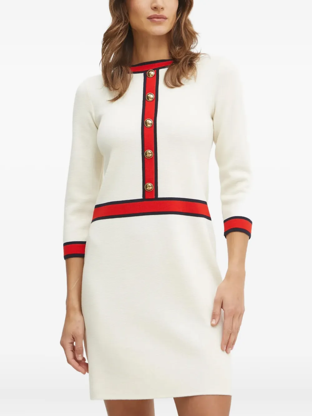 Трикотажное мини-платье с пуговицами LUISA SPAGNOLI, нейтральный
Трикотажное мини-платье с пуговицами LUISA SPAGNOLI, нейтральный