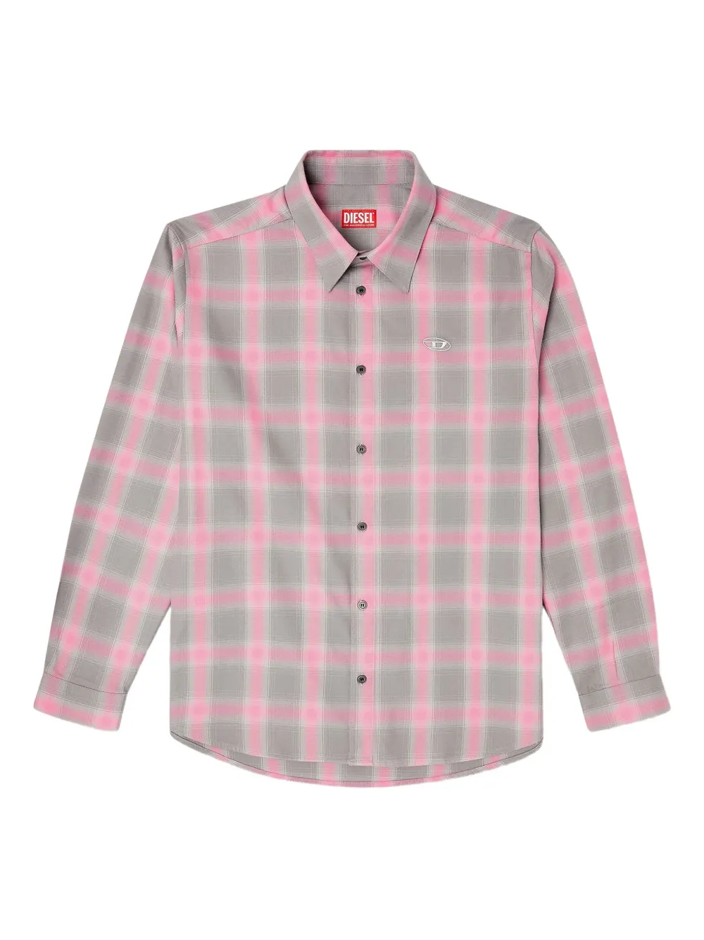 Клетчатая рубашка с длинными рукавами DIESEL, розовый
Клетчатая рубашка с длинными рукавами DIESEL, розовый