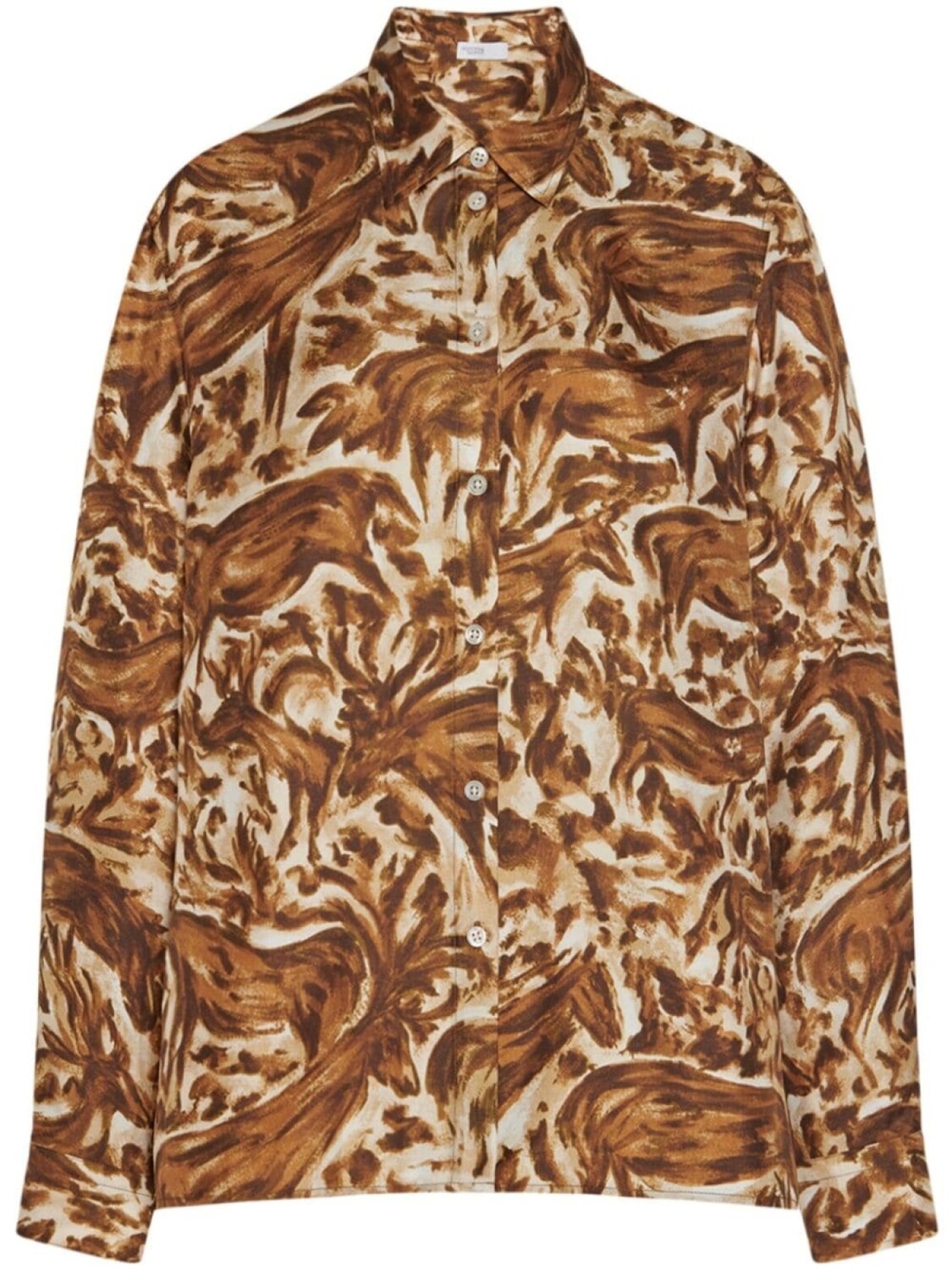 Rosetta Getty свободная рубашка, коричневый
Rosetta Getty свободная рубашка, коричневый