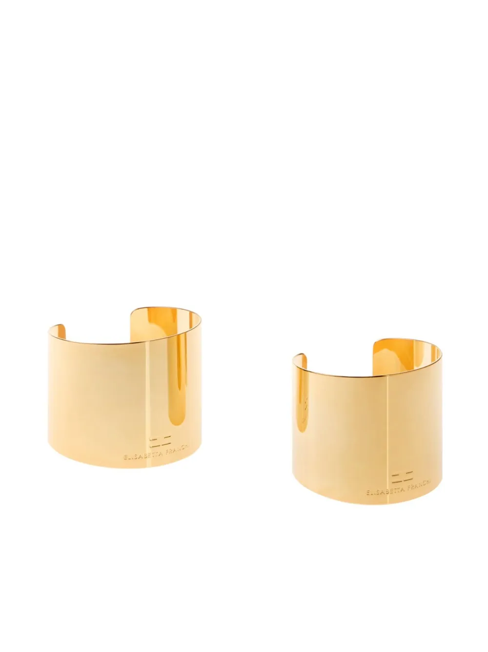Браслет-кафф с логотипом Elisabetta Franchi, золотой
Браслет-кафф с логотипом Elisabetta Franchi, золотой
