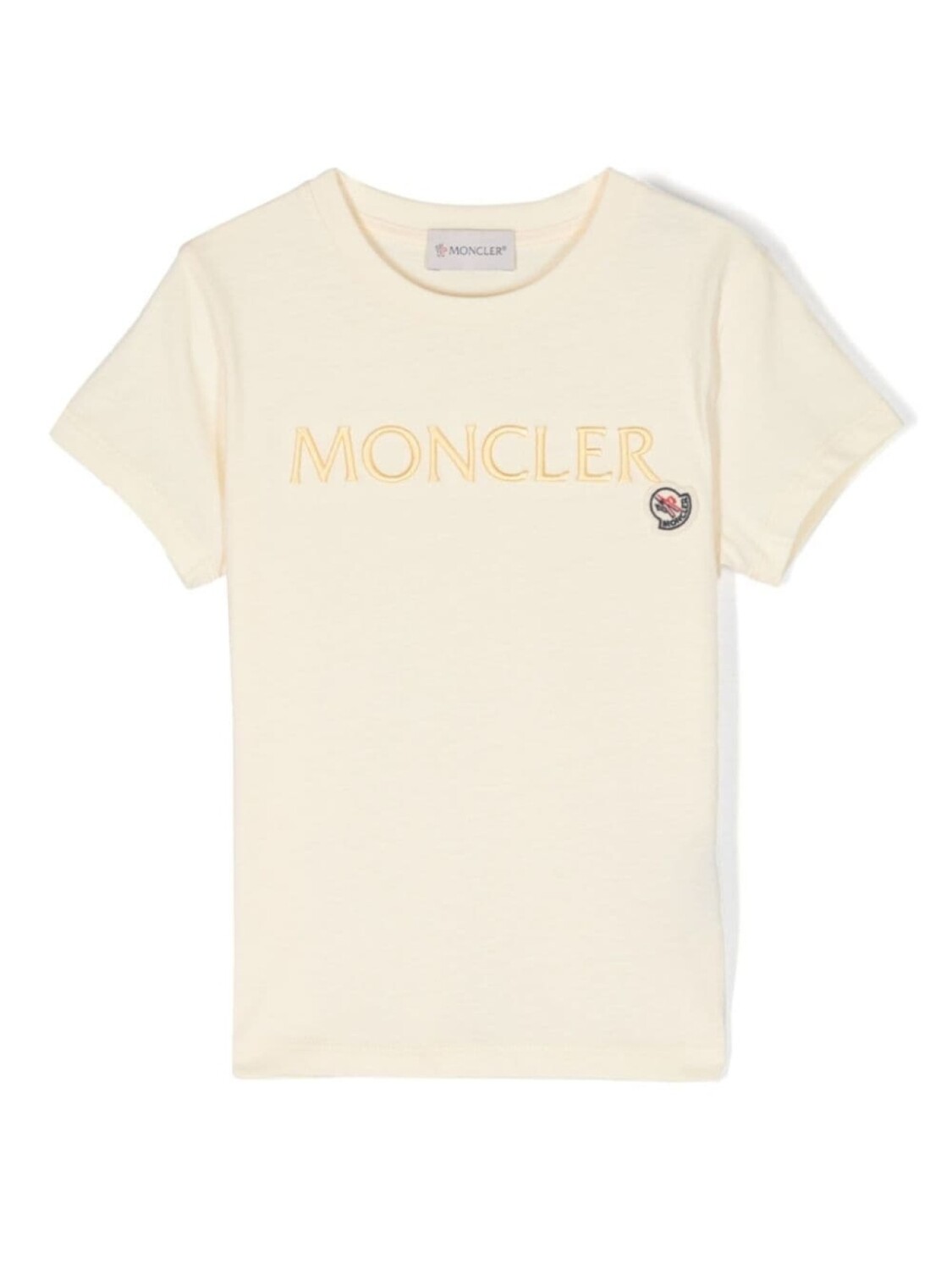 Moncler Enfant футболка с вышитым логотипом, желтый
Moncler Enfant футболка с вышитым логотипом, желтый