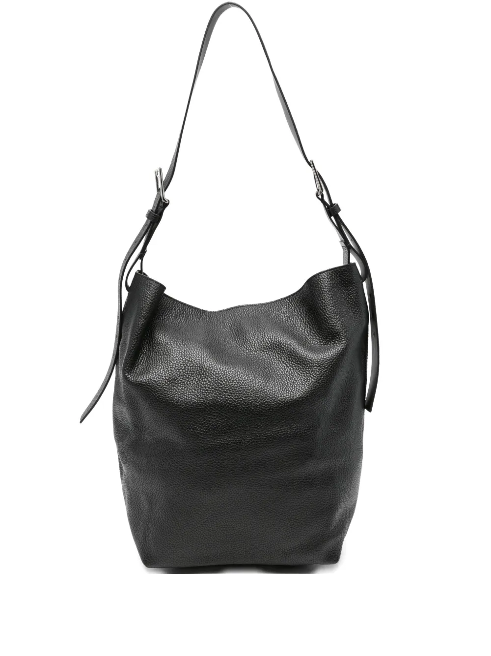 Кожаная сумка на плечо с застежкой-пряжкой P.A.R.O.S.H., черный
Кожаная сумка на плечо с застежкой-пряжкой P.A.R.O.S.H., черный