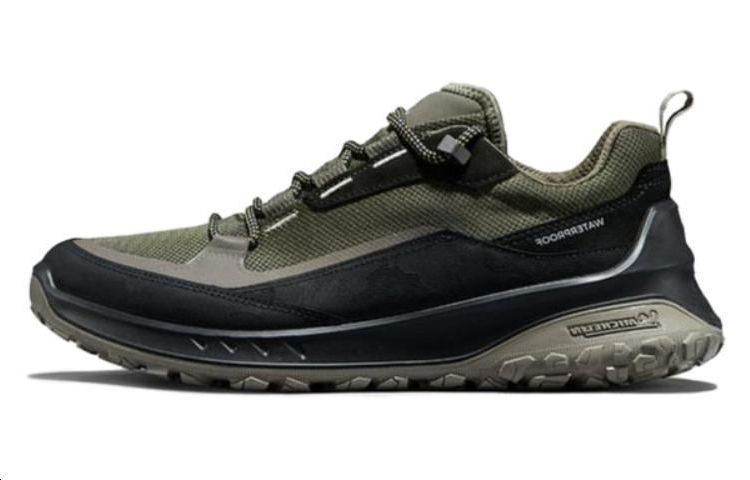 Ecco Мужские повседневные дышащие низкие кроссовки Otto Series, черно-зеленые 
Ecco Мужские повседневные дышащие низкие кроссовки Otto Series, черно-зеленые