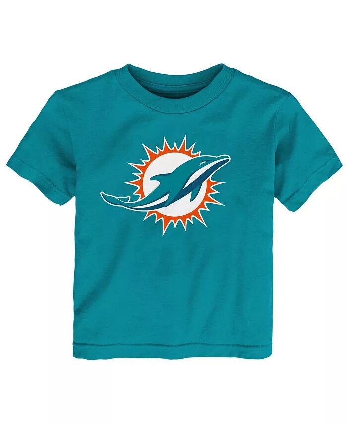 Футболка с основным логотипом Aqua Miami Dolphins для мальчиков и девочек для малышей Outerstuff
Футболка с основным логотипом Aqua Miami Dolphins для мальчиков и девочек для малышей Outerstuff