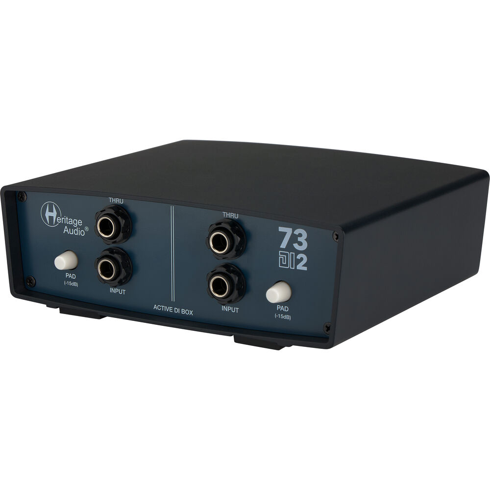 Директ-бокс Heritage Audio 73DI 2 Active Two-Channel DI Box 73 DI 2
Директ-бокс Heritage Audio 73DI 2 Active Two-Channel DI Box 73 DI 2