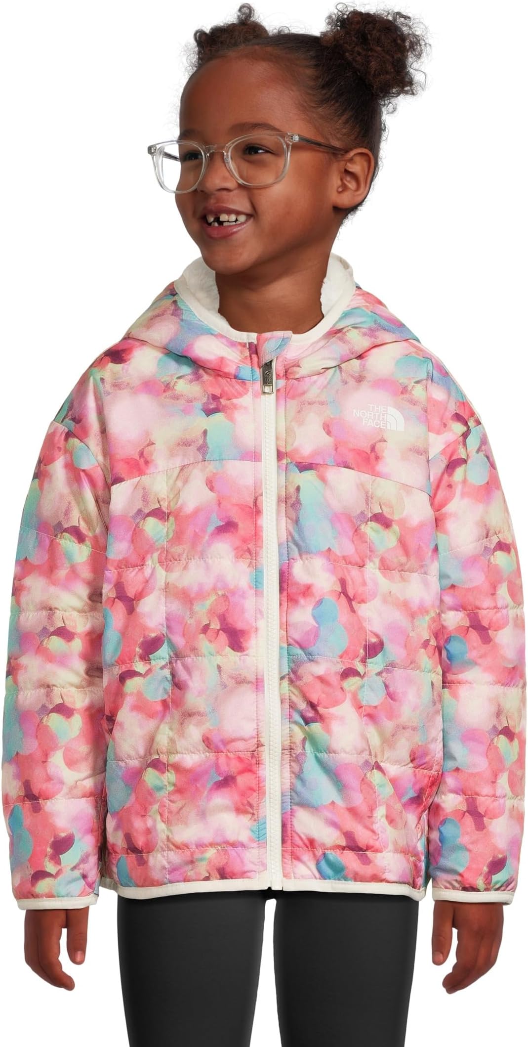 Двусторонняя куртка Shasta с капюшоном и застежкой-молнией — принт The North Face Kids, Lite Lilac Lens Flare Print
Двусторонняя куртка Shasta с капюшоном и застежкой-молнией — принт The North Face Kids, Lite Lilac Lens Flare Print