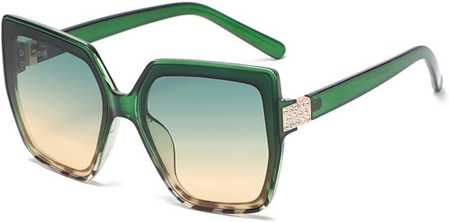 Солнцезащитные очки с плавным переходом цвета, женские, увеличенного размера, с защитой от УФ-излучения UV400, для занятий спортом на открытом воздухе, бега и езды на велосипеде UYPTK, Green Leopard
Солнцезащитные очки с плавным переходом цвета, женские, увеличенного размера, с защитой от УФ-излучения UV400, для занятий спортом на открытом воздухе, бега и езды на велосипеде UYPTK, Green Leopard