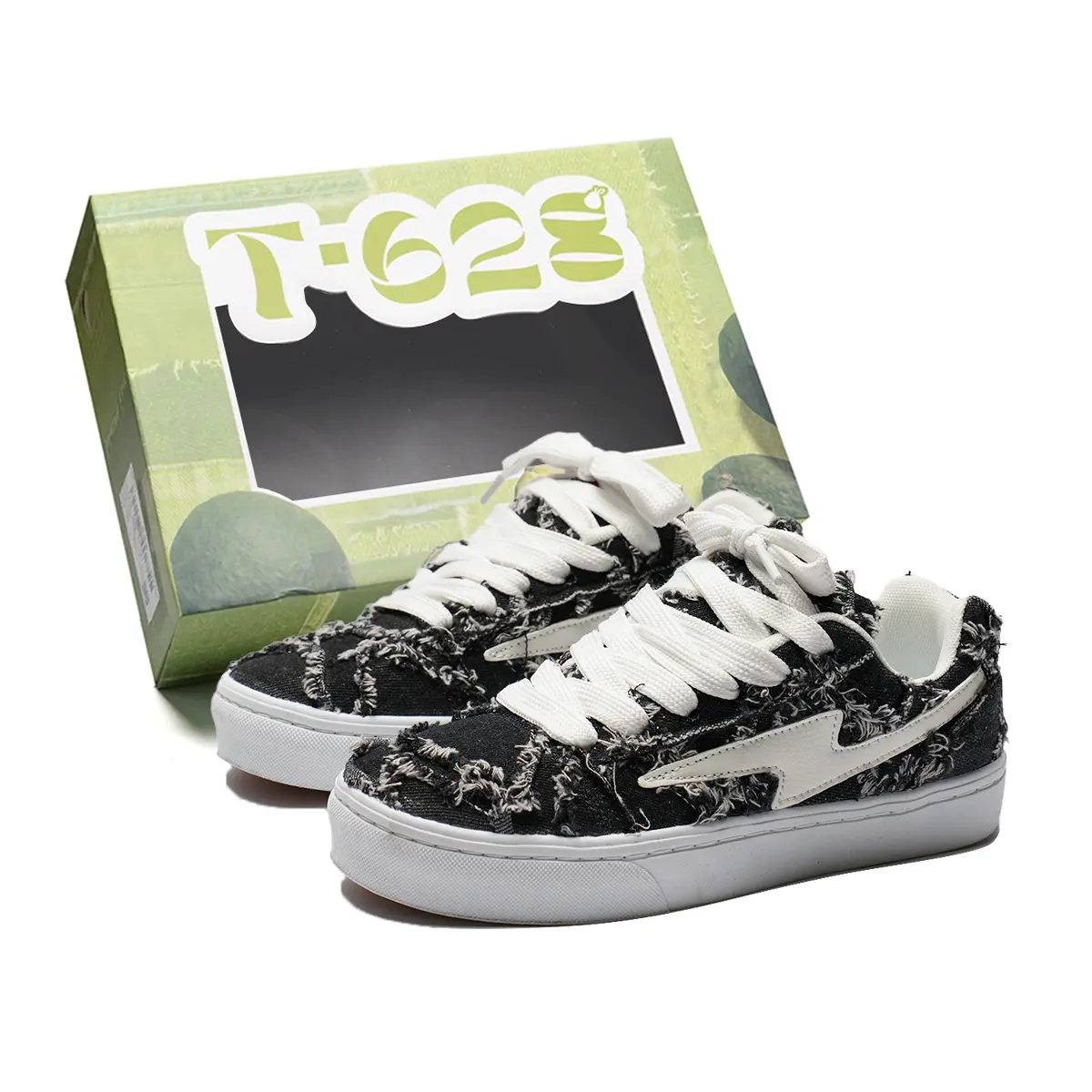 T628 Скользоустойчивые износостойкие легкие дышащие лоу-топ скейтбордские кроссовки унисекс черные премиум улучшенные комфортные прочные
T628 Скользоустойчивые износостойкие легкие дышащие лоу-топ скейтбордские кроссовки унисекс черные премиум улучшенные комфортные прочные