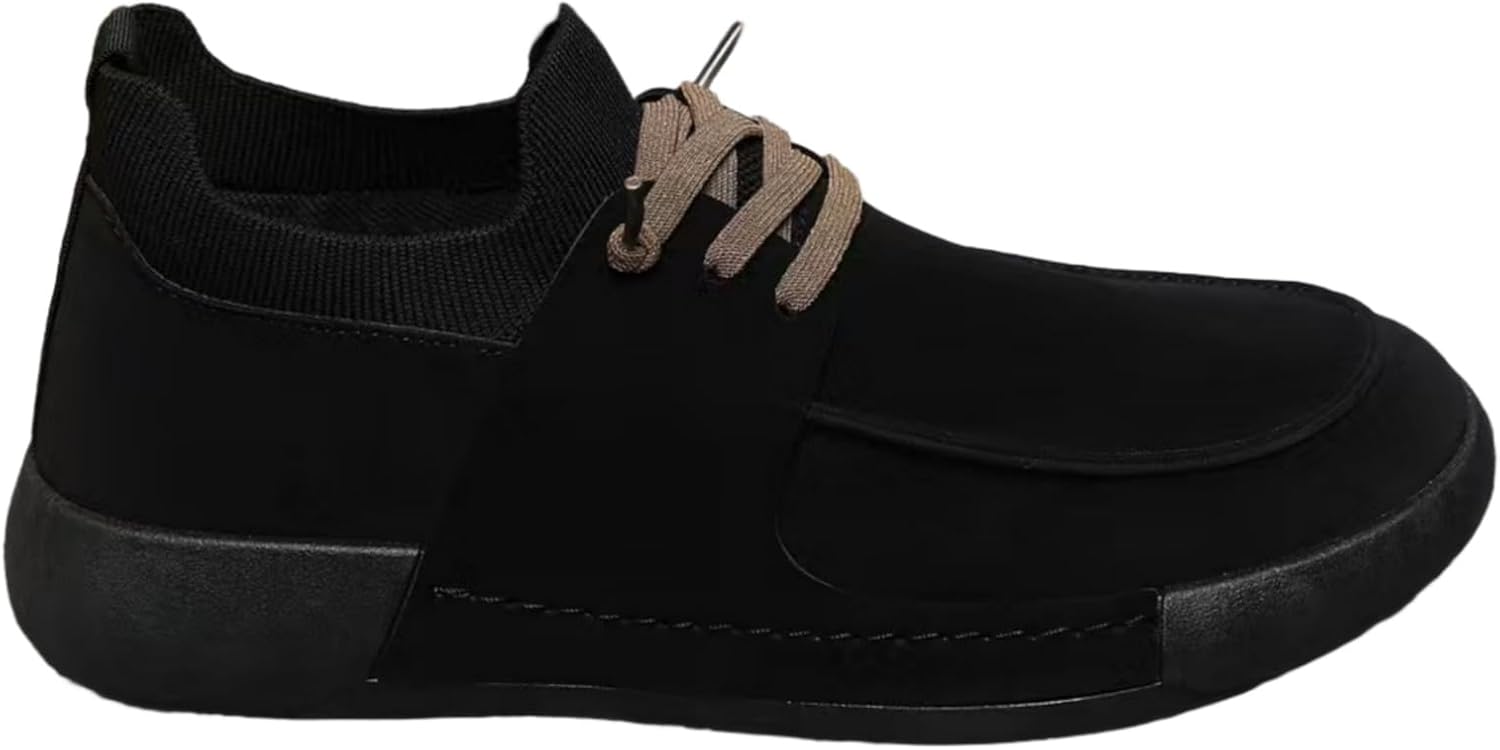 Мужские слип-он лоферы с эластичным воротником- классическая повседневная обувь с толстой мягкой подошвой, круглый носок и легкий дизайн для повседневного комфорта Lshwcift, черный
Мужские слип-он лоферы с эластичным воротником- классическая повседневная обувь с толстой мягкой подошвой, круглый носок и легкий дизайн для повседневного комфорта Lshwcift, черный