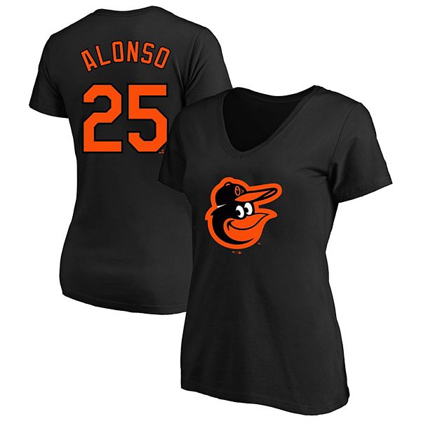 Женская футболка с V-вырезом Pete Alonso Baltimore Orioles plus size с именем и номером Profile
Женская футболка с V-вырезом Pete Alonso Baltimore Orioles plus size с именем и номером Profile