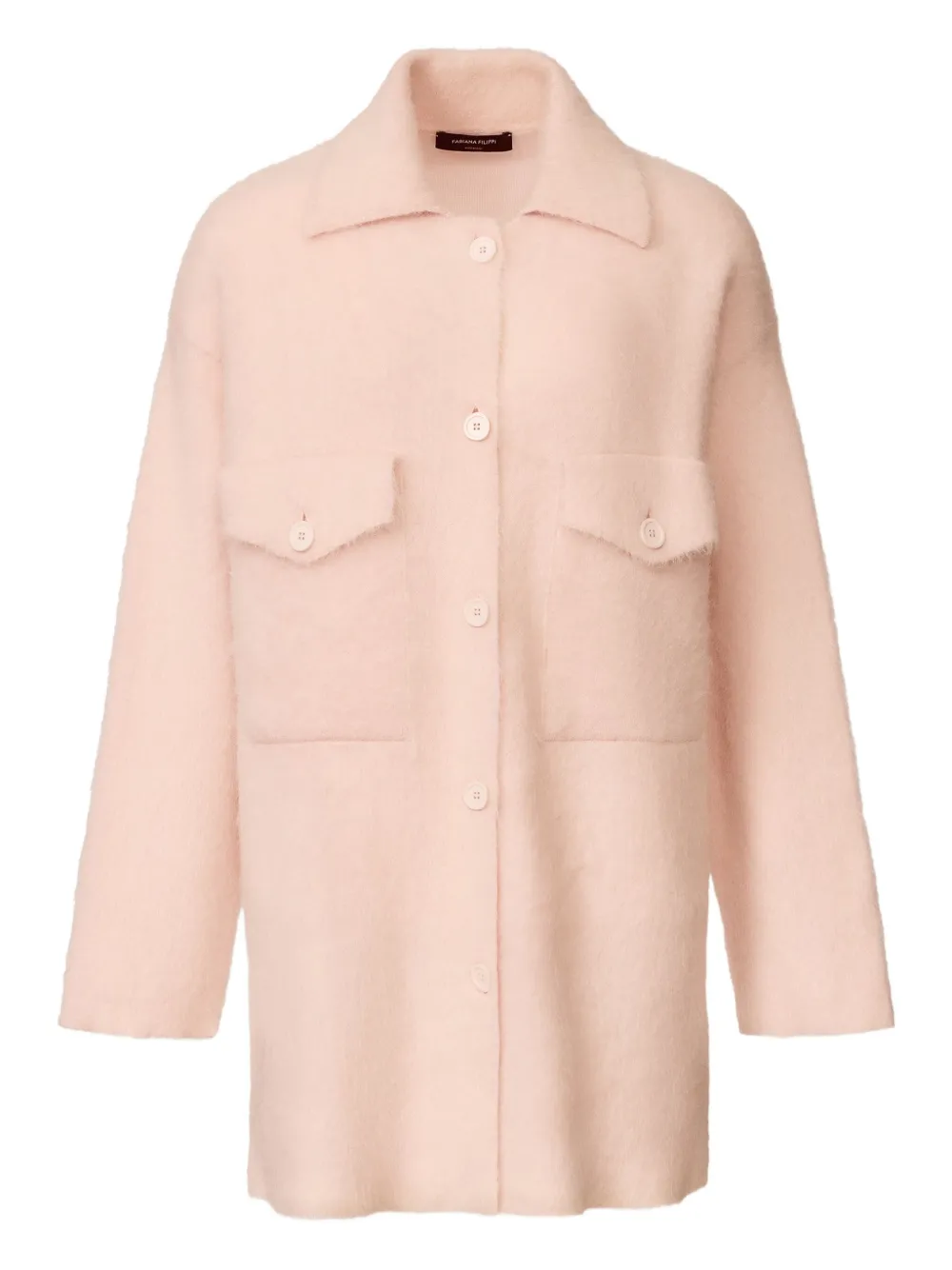 Кардиган на пуговицах Fabiana Filippi, розовый
Кардиган на пуговицах Fabiana Filippi, розовый