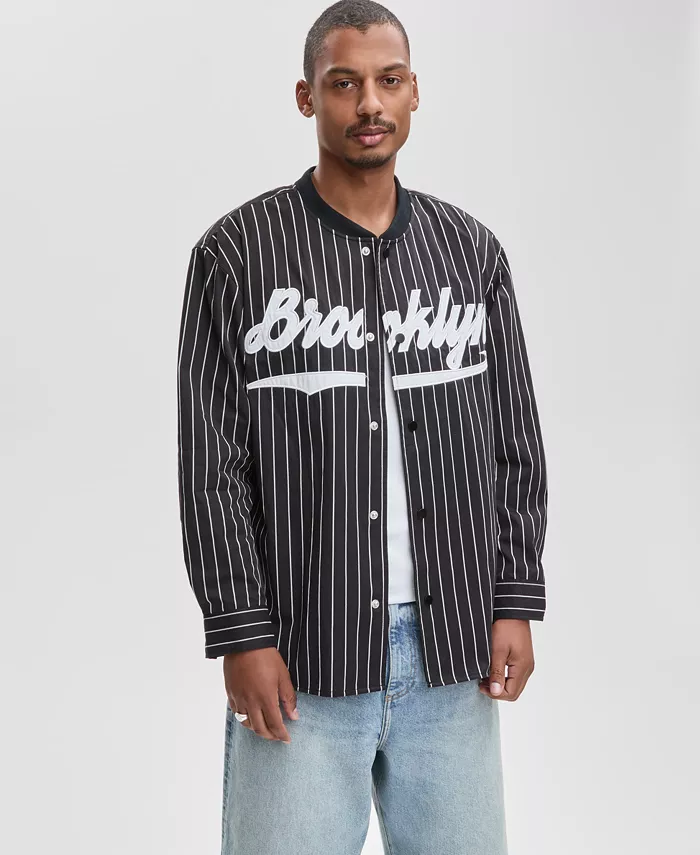 Мужская рубашка в тонкую полоску с длинным рукавом Mode of One, черный
Мужская рубашка в тонкую полоску с длинным рукавом Mode of One, черный