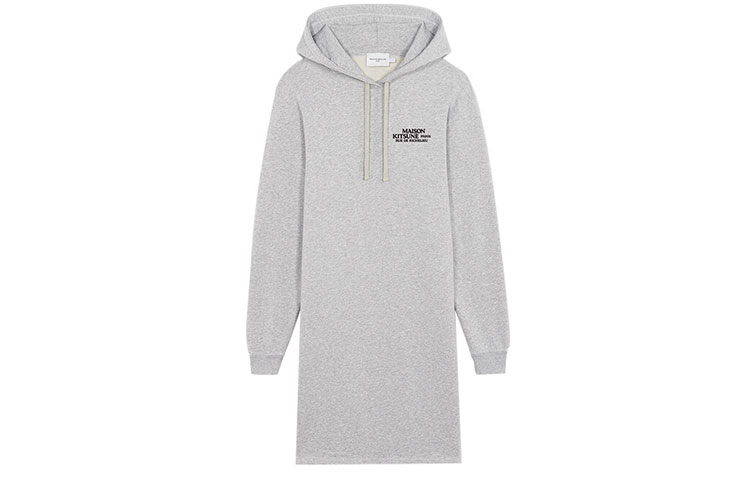 Женское серое платье с длинными рукавами Maison Kitsune, серый
Женское серое платье с длинными рукавами Maison Kitsune, серый