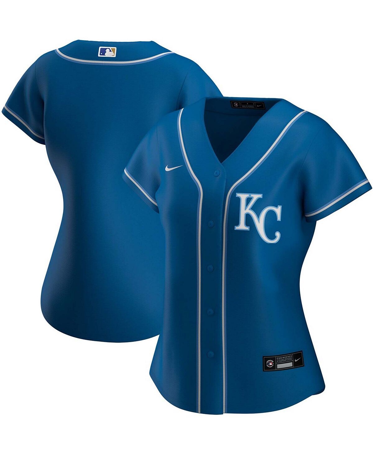 Женская футболка Royal Kansas City Royals, альтернативная реплика команды Nike
Женская футболка Royal Kansas City Royals, альтернативная реплика команды Nike