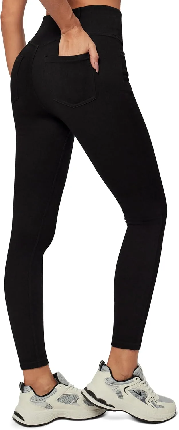 Heathyoga эластичные джинсы для женщин, высокие, с карманами
Heathyoga эластичные джинсы для женщин, высокие, с карманами