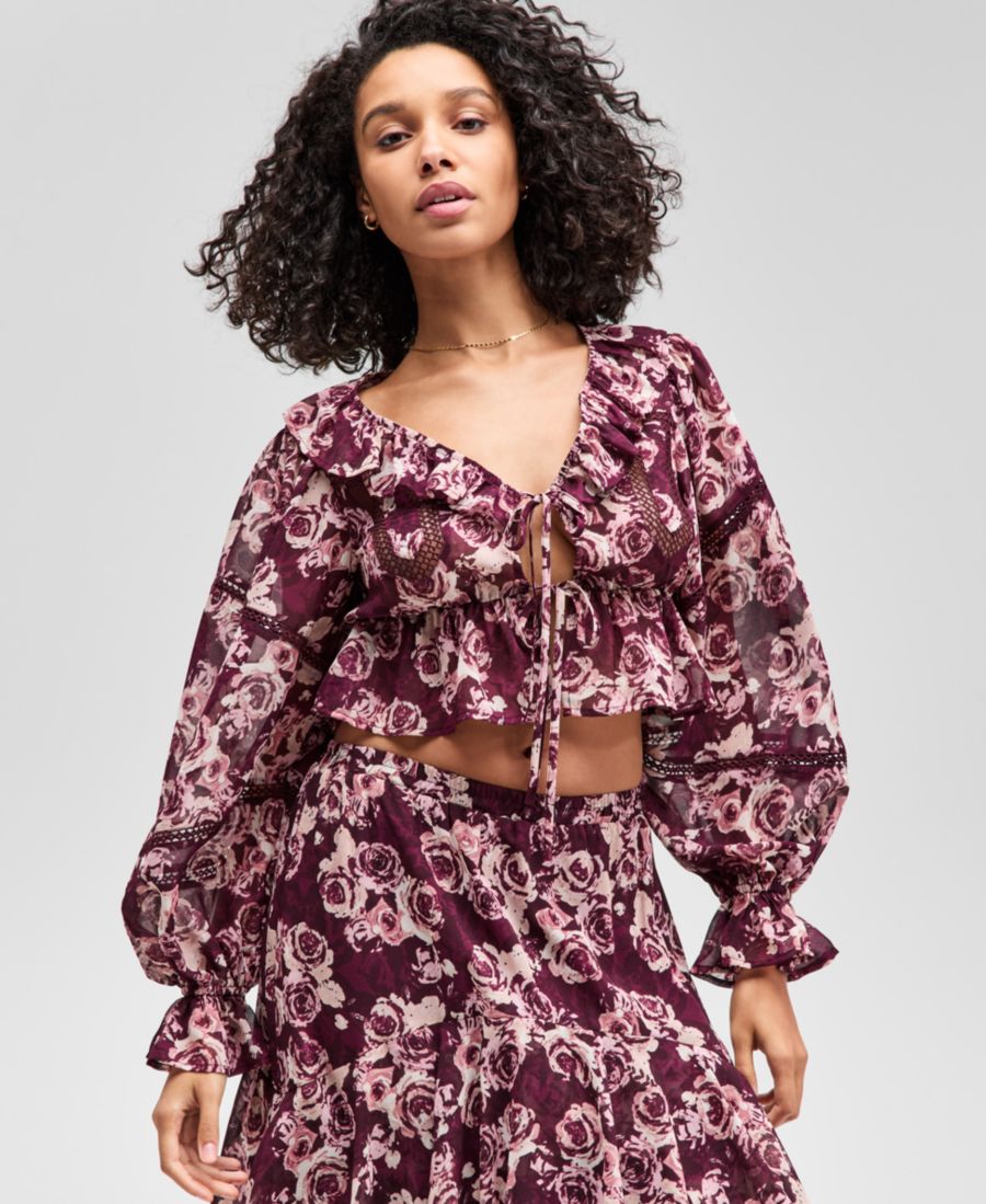 Женская блузка с оборками на манжетах и рукавами-баллонами, размеры PXXS-XXL And Now This, Wine/cream Combo
Женская блузка с оборками на манжетах и рукавами-баллонами, размеры PXXS-XXL And Now This, Wine/cream Combo