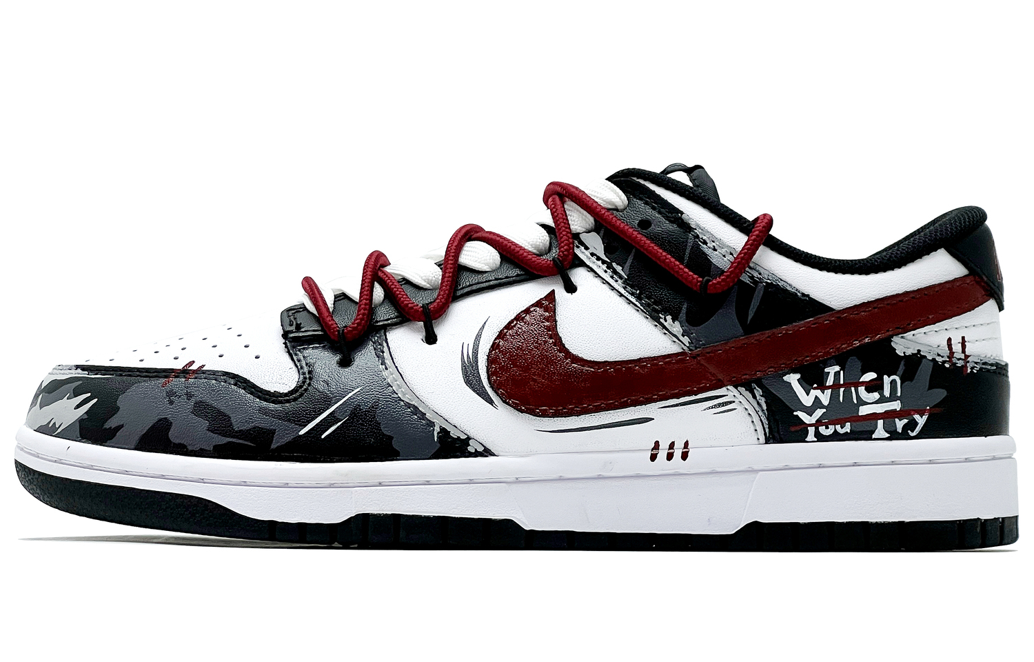 Кроссовки для скейтбординга Dunk Abrasion Resistant низкие Unisex черные белые Nike, черный белый красный
Кроссовки для скейтбординга Dunk Abrasion Resistant низкие Unisex черные белые Nike, черный белый красный