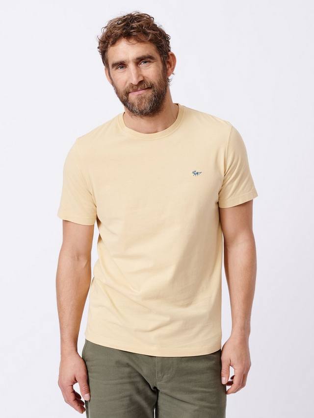 Футболка с логотипом regular fit из органического хлопка с коротким рукавом и логотипом Aubin, цвет Yoke
Футболка с логотипом regular fit из органического хлопка с коротким рукавом и логотипом Aubin, цвет Yoke