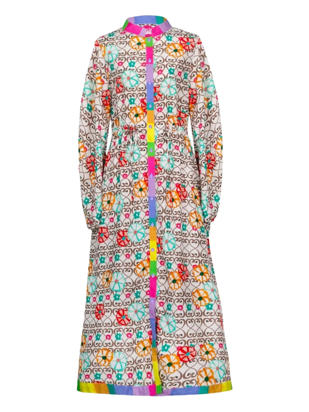 Платье с цветочным принтом «Кауаи» на пуговицах Celia B, белый
Платье с цветочным принтом «Кауаи» на пуговицах Celia B, белый