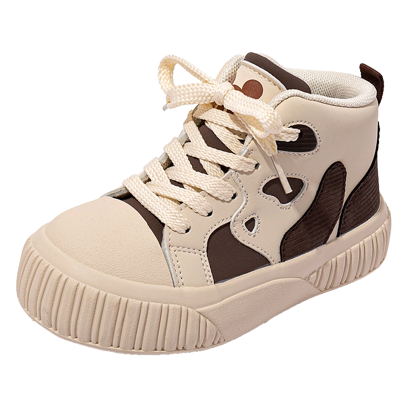 Детские кроссовки для скейтбординга с противоскользящим покрытием и износостойкостью, с поддержкой баланса и высоким берцем Disney, бежевый/коричневый
Детские кроссовки для скейтбординга с противоскользящим покрытием и износостойкостью, с поддержкой баланса и высоким берцем Disney, бежевый/коричневый