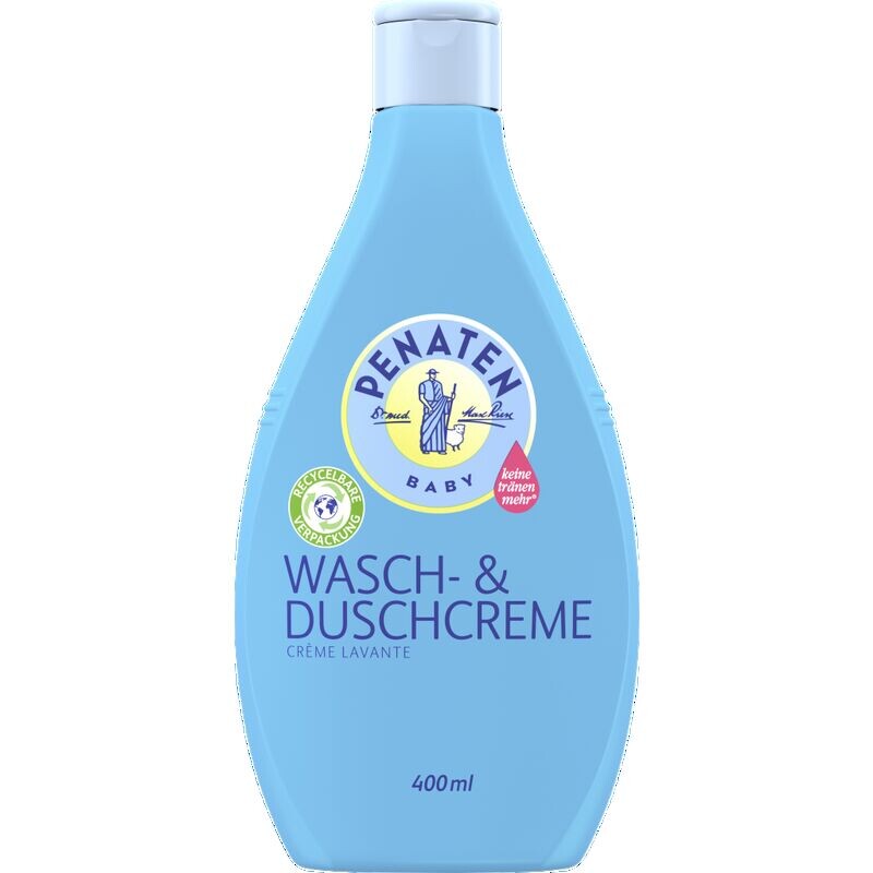 Крем для умывания и душа Penaten, 400 ml
Крем для умывания и душа Penaten, 400 ml