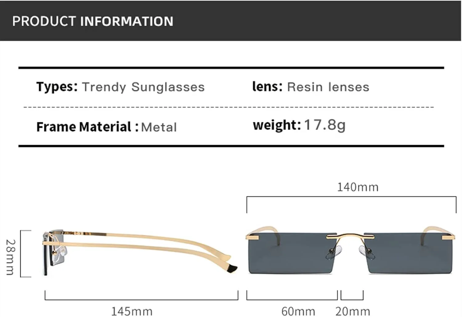 Солнцезащитные очки без оправы, маленькая оправа, для уличной стрельбы, для мужчин и женщин, для отдыха на природе (Цвет: F, Размер: Средний) 2026 года MTZJH, B
Солнцезащитные очки без оправы, маленькая оправа, для уличной стрельбы, для мужчин и женщин, для отдыха на природе (Цвет: F, Размер: Средний) 2026 года MTZJH, B