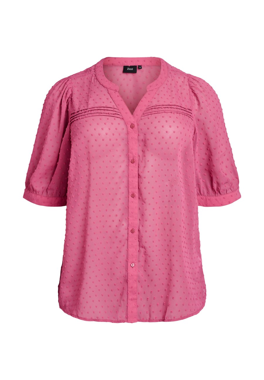 Блуза Zizzi MIT KURZEM ARM UND GEPUNKTETER TEXTUR, Malaga/Pink
Блуза Zizzi MIT KURZEM ARM UND GEPUNKTETER TEXTUR, Malaga/Pink