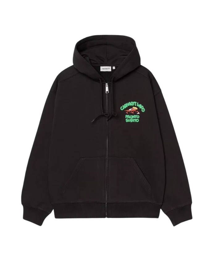 Толстовка на молнии Carhartt Wip, черный
Толстовка на молнии Carhartt Wip, черный