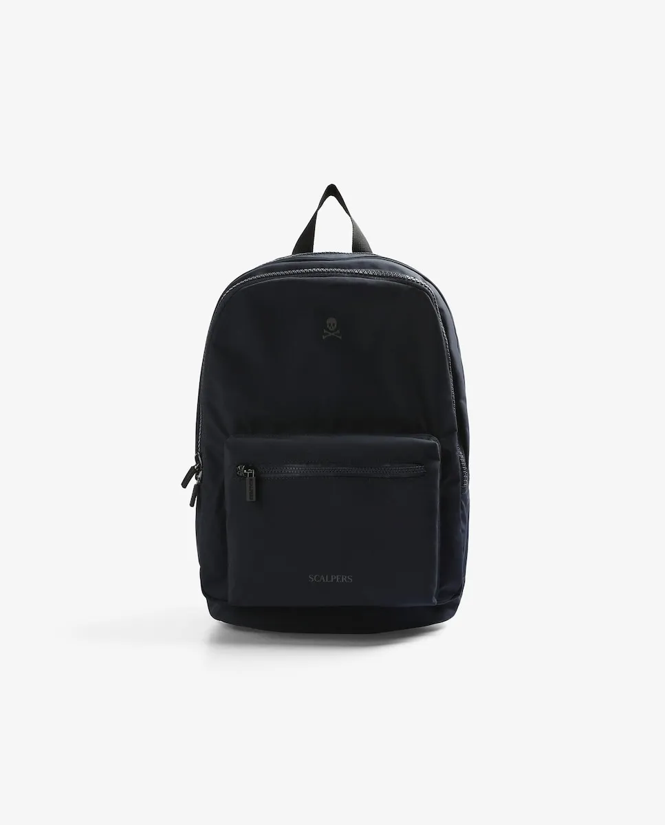 Мужской рюкзак с регулируемыми ручками и застёжкой-молнией Scalpers, темно-синий 
Мужской рюкзак с регулируемыми ручками и застёжкой-молнией Scalpers, темно-синий
