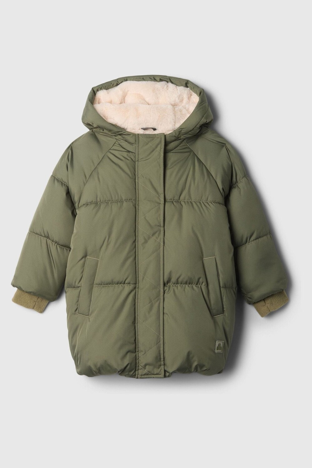 Плотная стеганая куртка Primaloft с подкладкой из шерпы (6 мес 5 лет) Gap, зеленый
Плотная стеганая куртка Primaloft с подкладкой из шерпы (6 мес 5 лет) Gap, зеленый