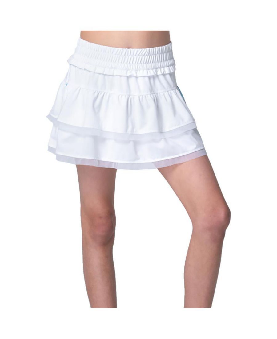Льняная юбка для игр в теннис для девочек Lucky In Love, White
Льняная юбка для игр в теннис для девочек Lucky In Love, White